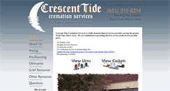 Desktop Screenshot of crescenttide.com
