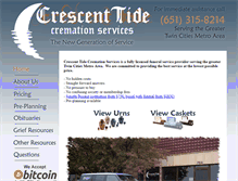 Tablet Screenshot of crescenttide.com